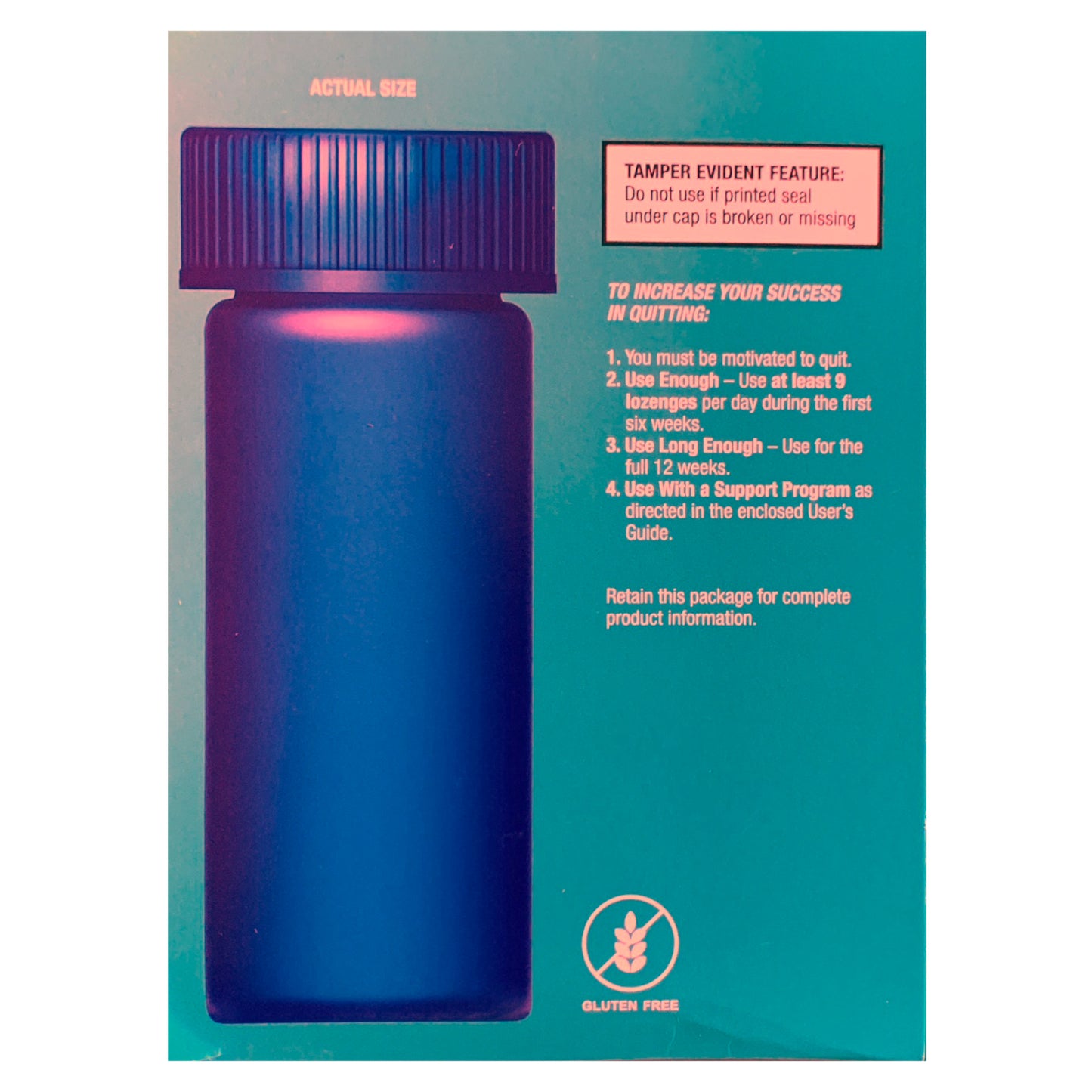 Quitine Mini Lozenge 2mg Coated Mint Freeze 120 piece box