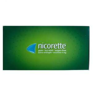 Nicorette 4mg Icy Mint Gum 105 piece box