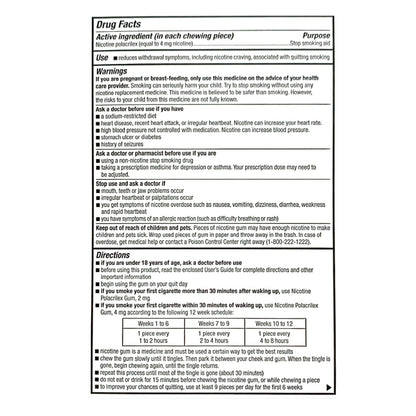 GoodSense Gum Coated 4mg Fruit 100 piece box