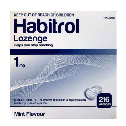 Habitrol Lozenge 1mg Mint 216 piece box