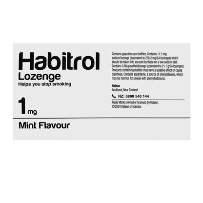 Habitrol Lozenge 1mg Mint 216 piece box