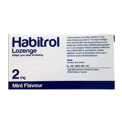 Habitrol Lozenge 2mg Mint 216 piece box