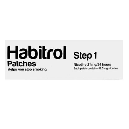 Habitrol Patch Opaque Step 1 (21mg) 28 patches per box