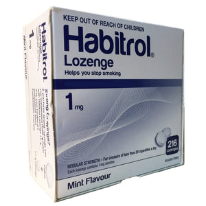 Habitrol 1mg Bulk Mint Lozenge 216 piece box