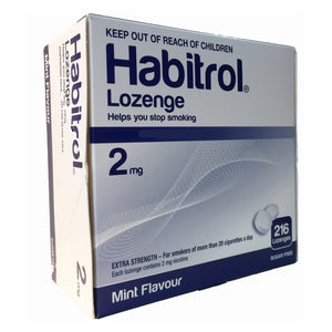 Habitrol 2mg Bulk Mint Lozenge 216 piece box