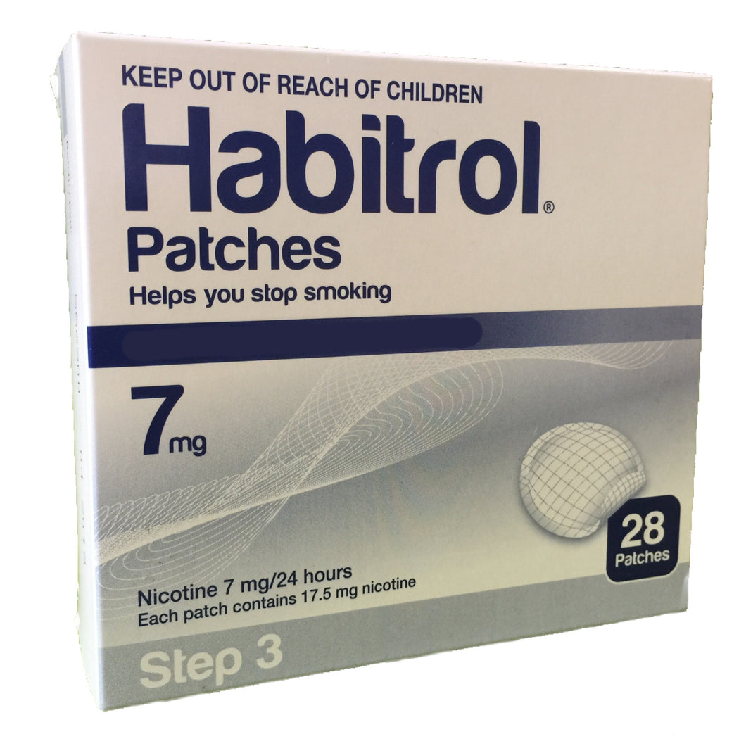 Habitrol Patches Step 3 (7mg) 28 patches per box