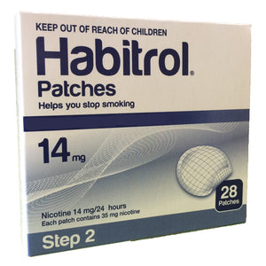 Habitrol Patches Step 2 (14mg) 28 patches per box