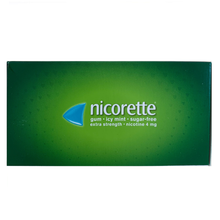 Load image into Gallery viewer, Nicorette 4mg Icy Mint Gum 105 piece box
